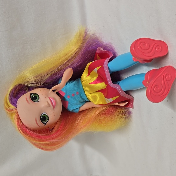 Sunny Day 11" Doll Poseable Rainbow with Dress & Shoes Nickelodeon Figure Toy - Picture 1 of 17